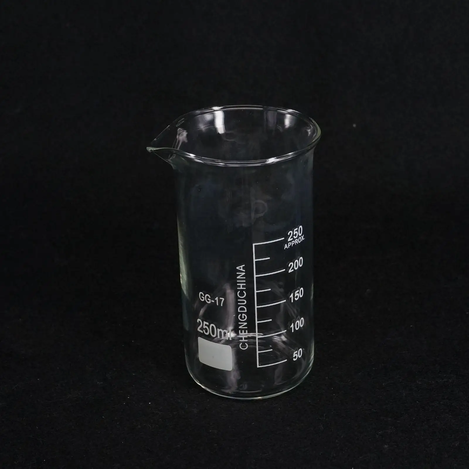 250ML Tall Form Beaker Chemistry Lab GG-17 Borosilicate Glass Thickened