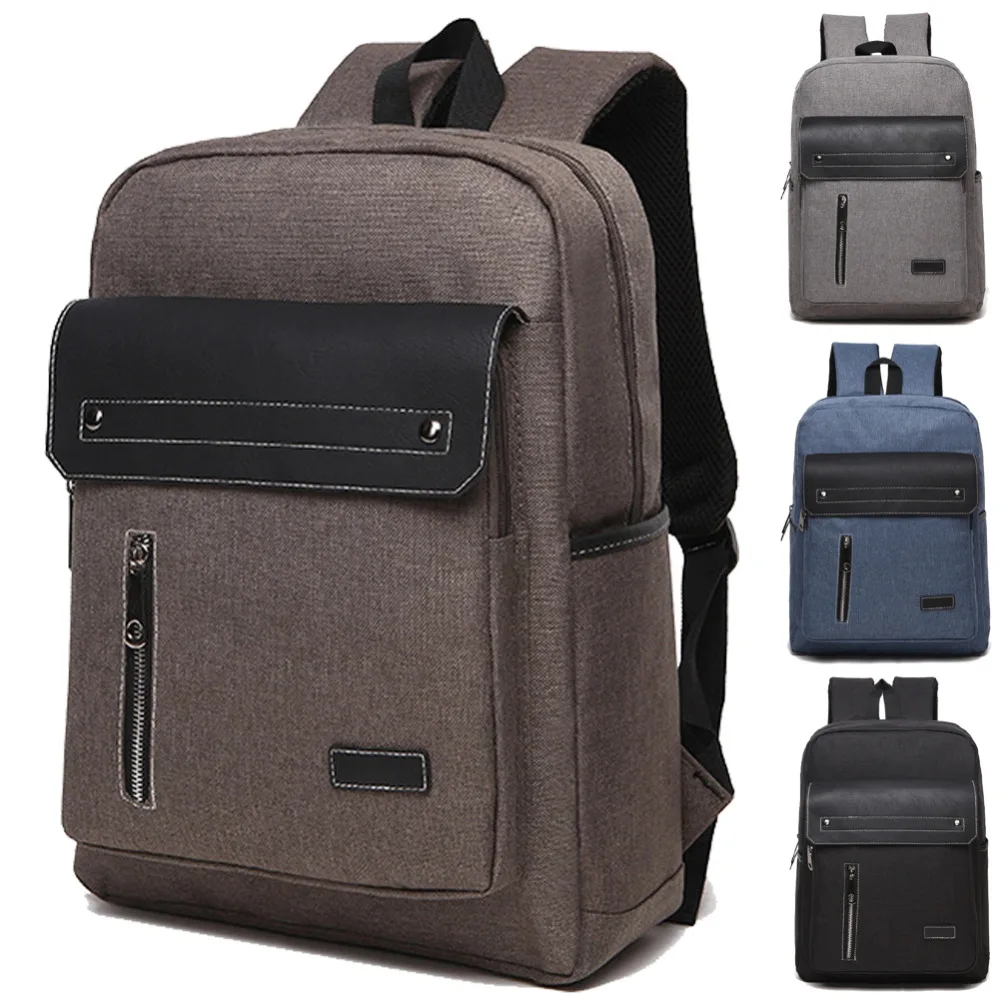 

14 15 15.6 inch Waterproof Nylon Computer laptop notebook bags Backpack case Durable for Men Women Business School Travel