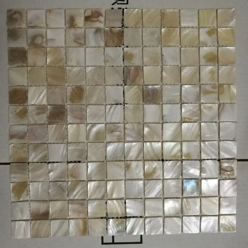 

natural square shell mosaic tile mother of pearl kitchen backsplash wallpaper shower background bathroom interior wall tiles