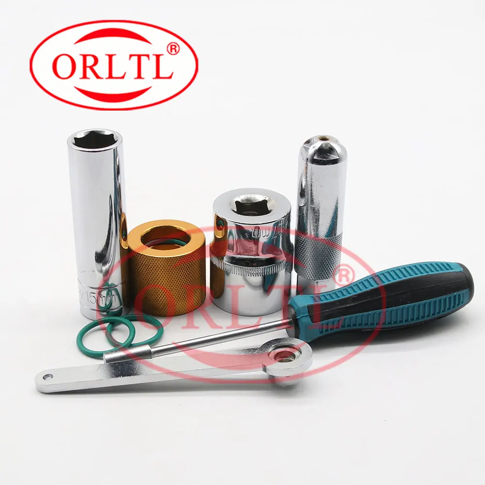 

ORLTL Common Rail Diesel Fuel C6 Injectors Nozzle Dismantling and Assembling Tools for Repairment Necessary Tools