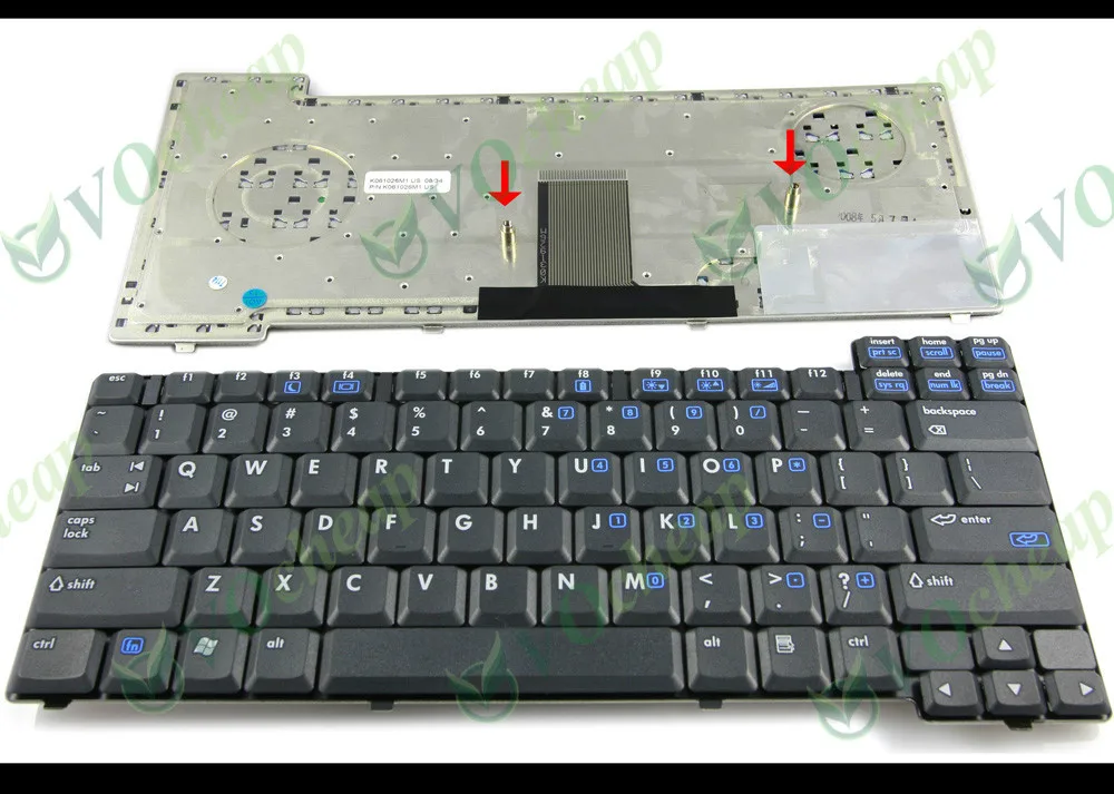 New Notebook Laptop Keyboard for HP Compaq nx7300 nx7400 nc8430 nw8440 nx8420 matt Black US version - K061026M1