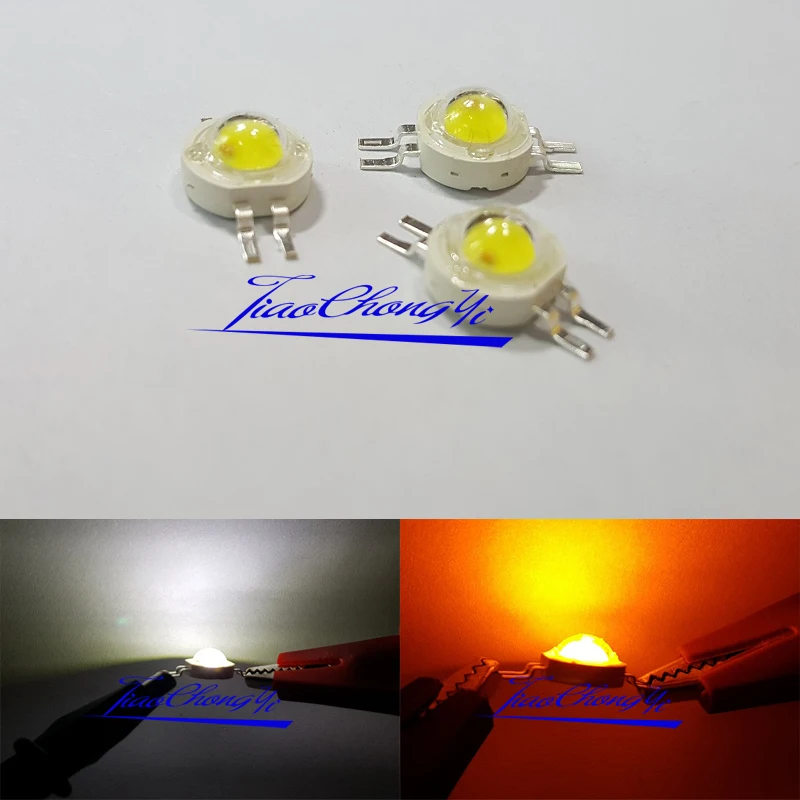 2*3W Bicolor Double Color LED Red Green Blue Yellow White led cob chip Light Bead For DIY LED Car Light Lamp Flashlight