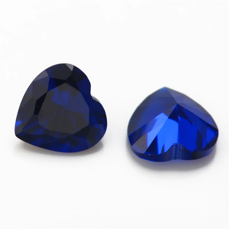 Synthetische Spinellsteine im Blauherz-Schliff, 3x3mm bis 10x10mm, lose Edelsteine 106 # 109 # 112 # 113 # 114 # 120 # Farbe für Schmuckherstellung – Detail 10