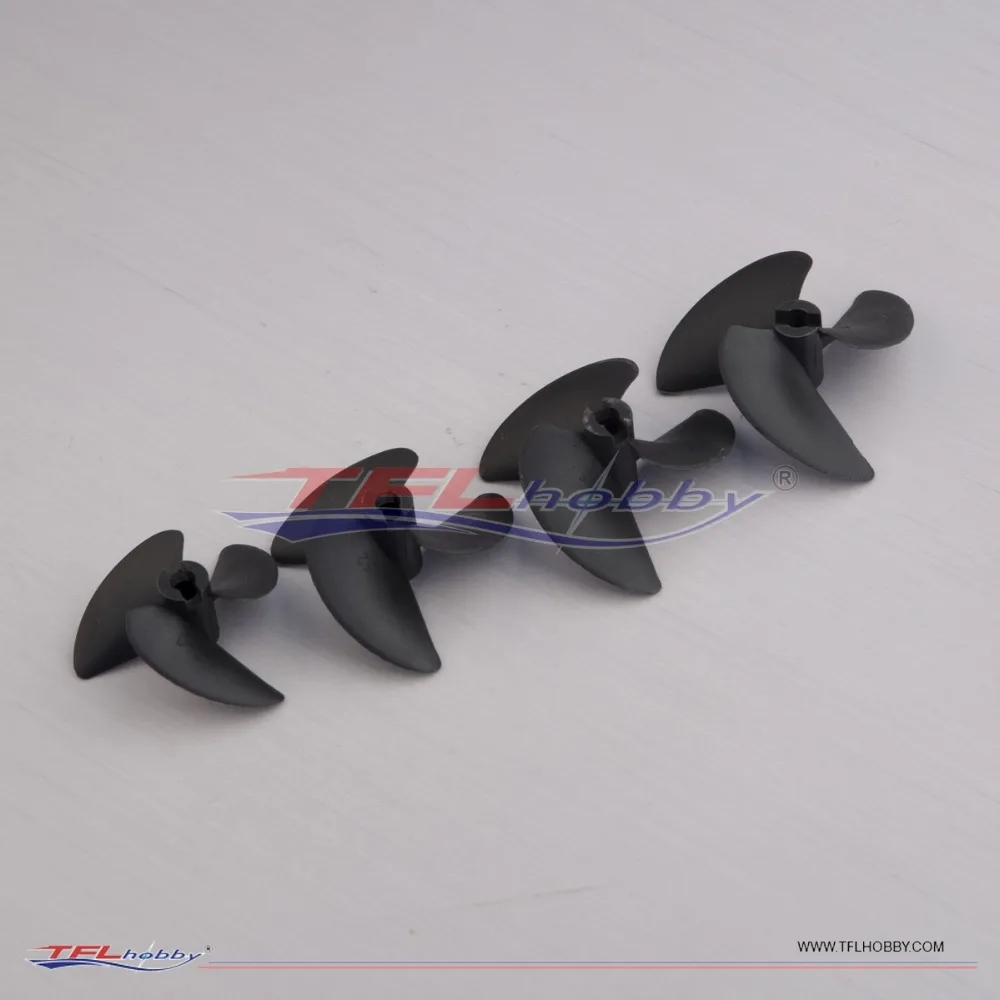 TFL Genuine Parts! O series Three-Bladed Propeller Hole Dia 4.76mm Plastic Propeller for RC boat