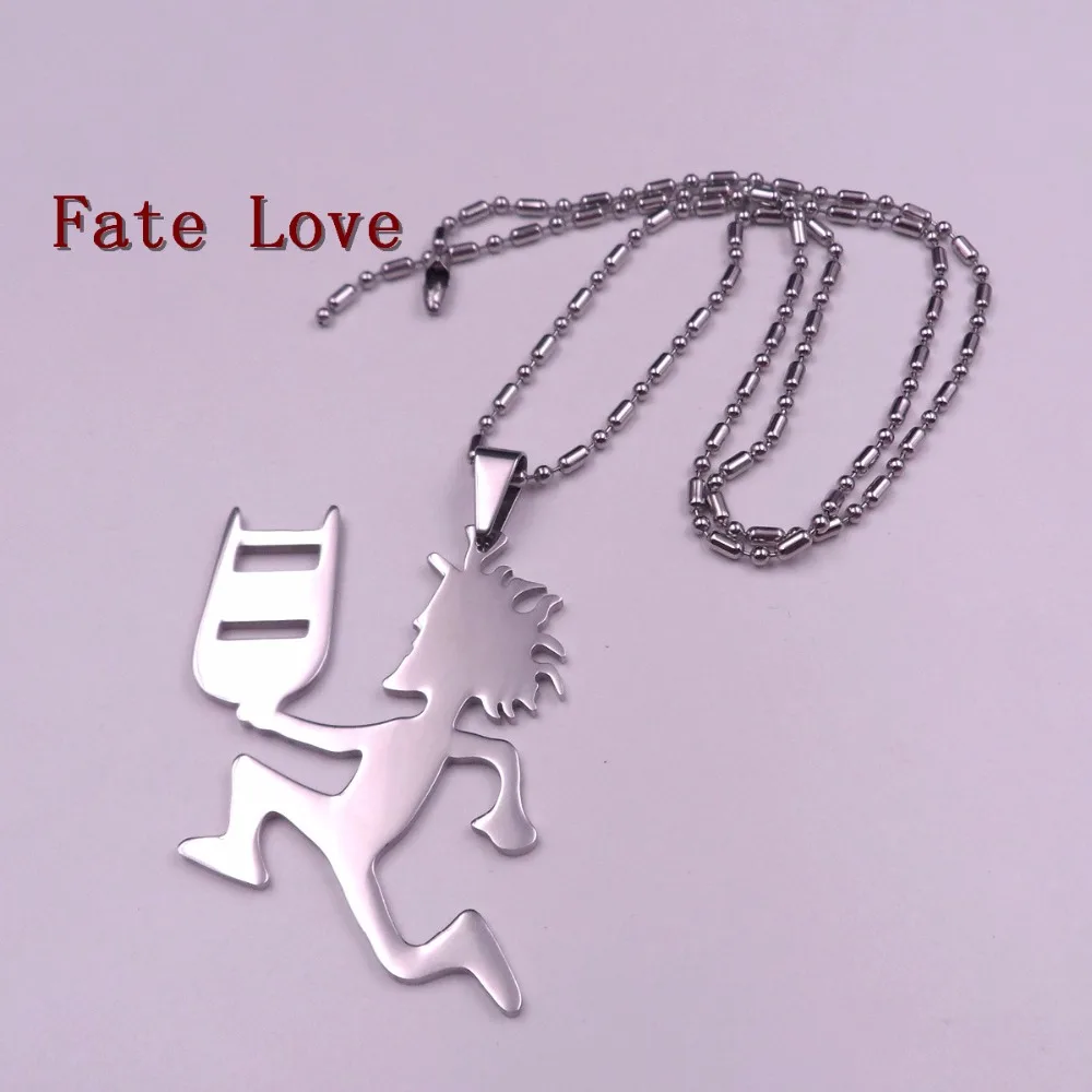 Fate Love 5pcs in bulk Hatchet Man ICP Pendant Juggalo Grade Stainless Steel Men's Charms Pendant Fashion Gifts