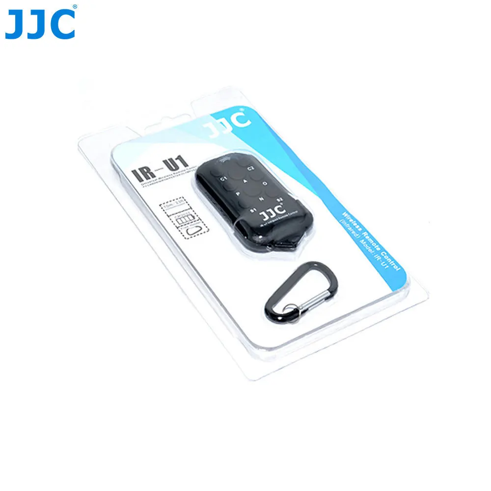 JJC Wireless Shutter Release Remote Control Controller for Canon Eos R5 R6 5D Mark III II 80D 70D 60D 77D 7D Replaces RC-1 RC-6