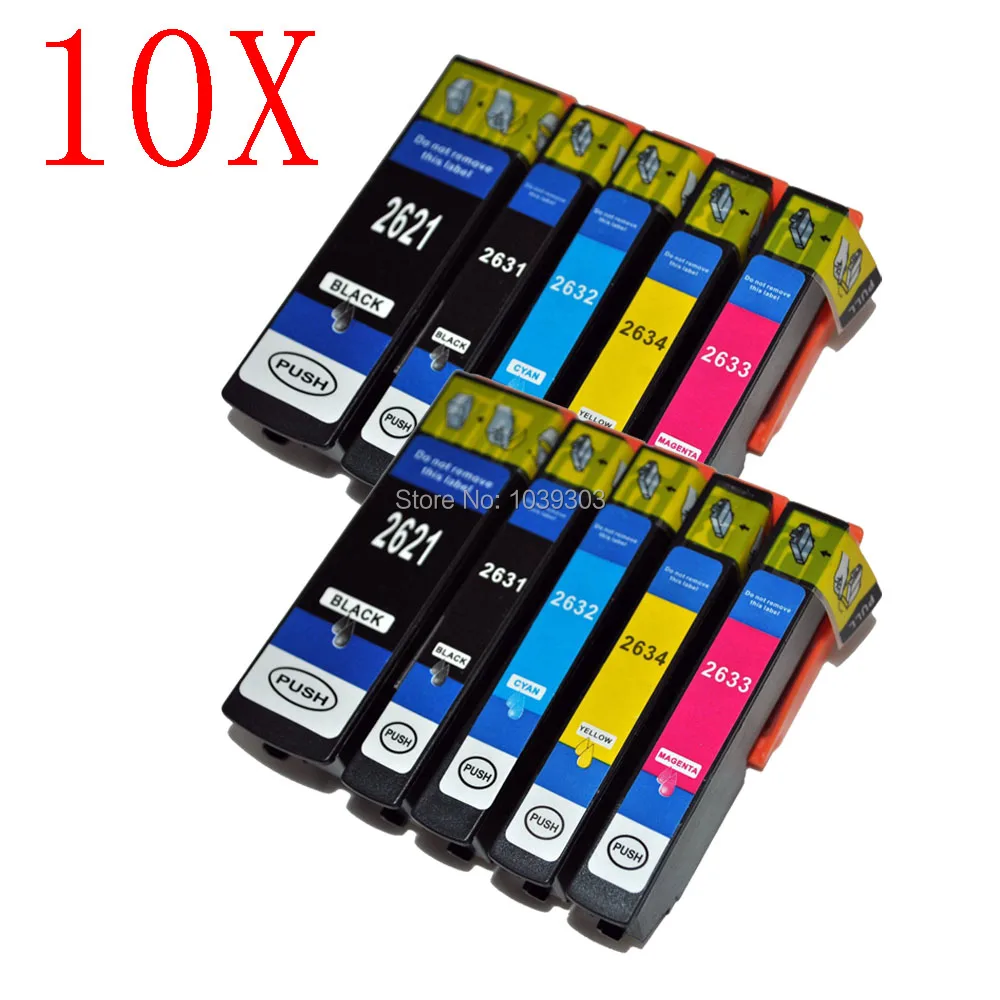 

10x T2621 Ink Cartridge Compatible For Epson XP600/XP-600/XP600 XP610/XP-610/XP610 XP620/XP-620/XP620 XP700/XP-700 Printer