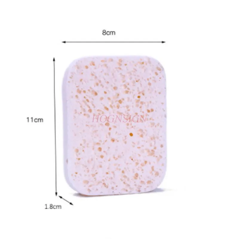 سماكة سوبر غرامة لينة التطهير الوجه التطهير لب الخشب القطن غسل الوجه ماكياج الإسفنج نفخة بيع