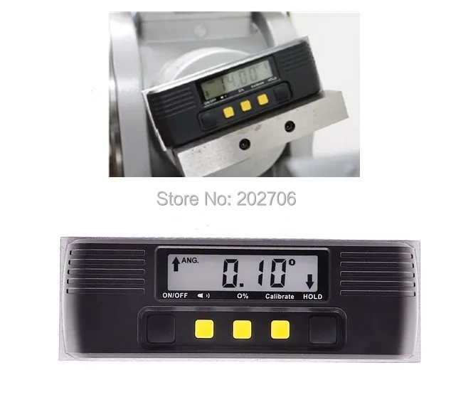 Professional Digital Protractor Angle Finder Digital Inclinometer Digital Level Module Pro 360 degree 6inch inclinometer