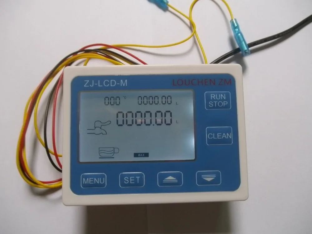 Control Flow Meter LCD Display ZJ-LCD-M Screen For Flow Sensor