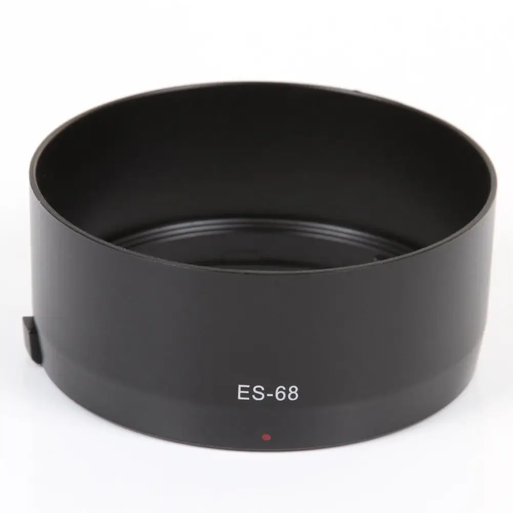 Cubierta de lente de cámara ES68 ES-68, Protector de lente para Canon EOS EF 50mm F/STM 1,8 Para 49mm, accesorios de cámara