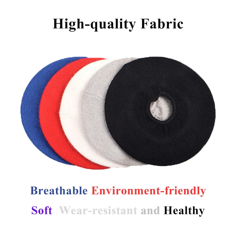 2 paar Gestrickte Stoff Staubdicht Schützen Staub Abdeckung Schutz für Beats Solo 2 3 Kopfhörer Polsterset Hörmuschel Dehnbar Waschbar