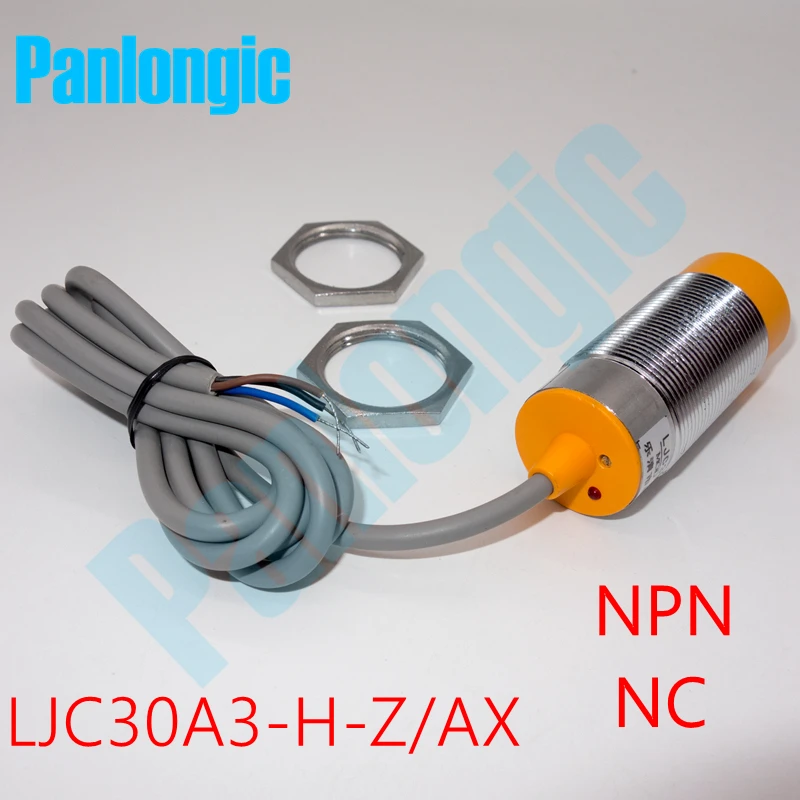 Panlongic High Quality LJC30A3-H-Z/AX M30 Capacitance Proximity Sensor Switch DC 6-36V 300mA NPN NC Normally Close Free Shipping