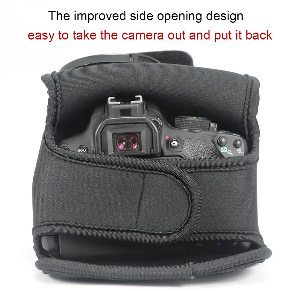 Neoprene Camera Case Bag for Panasonic LUMIX DC G9 G7 G95 G90 G85 G80 G81 G70 G6 G5 GH5S GH5 GH4 GH3 45-200mm 35-100mm 24-105mm