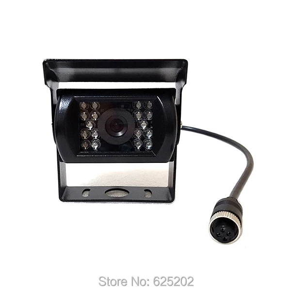 IP66 CMOS 1000TVL Vehicle Camera with Aviation Head Connector for Car Taxi Truck Surveillance