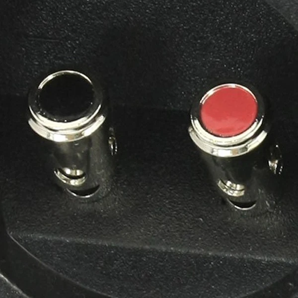 สแควร์รูปร่างคู่ชนิดกล่องลำโพงTerminal Cupสีดำอุปกรณ์เสริมSound Box