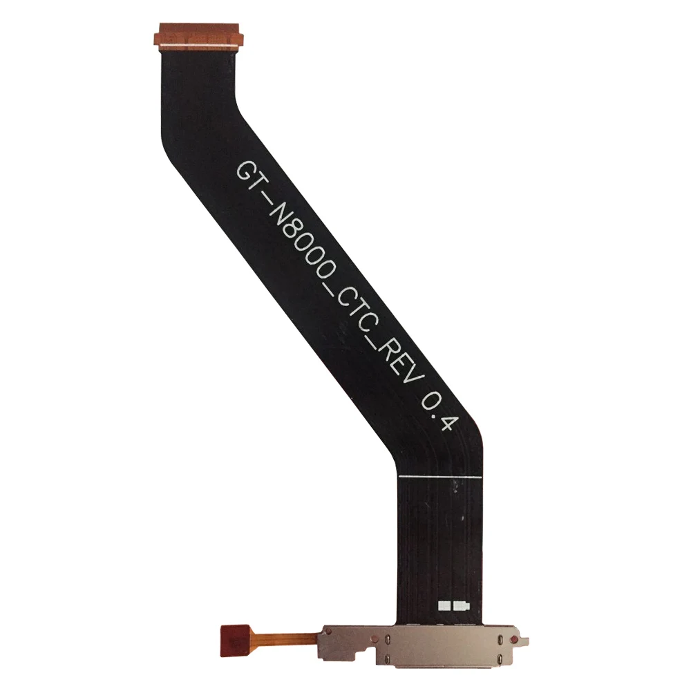 Factoy Price Top Quality Charger Port USB Charging Dock Connector Flex Cable For Samsung Galaxy Note 10.1 GT-N8000 N8010