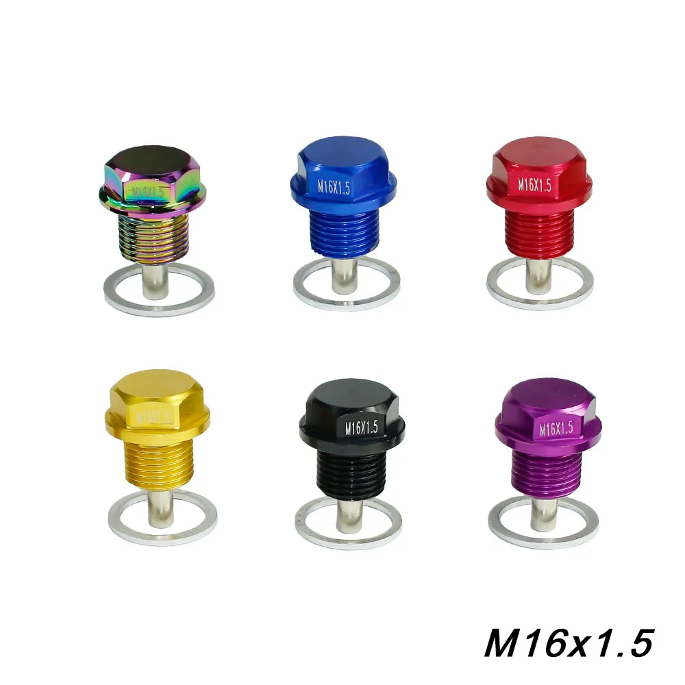 M16*P1.5MM Magnetic Oil Sump drain plug Oil Drain Plug For Most vehicles with 16x1.5 threaded