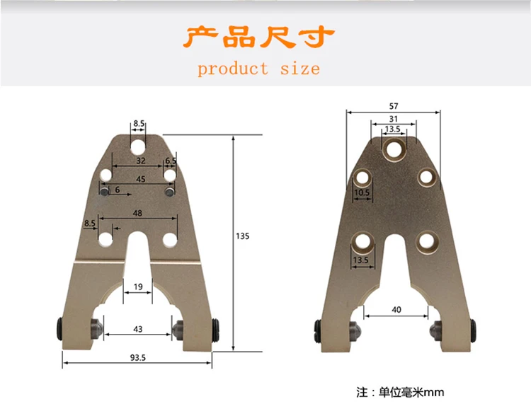 ISO 30 tool holder durable metal material clamp for CNC machine center tool holder support