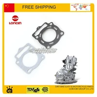 LONCIN-Junta de cabezal de motor refrigerada por aire, cilindro de 250cc para moto de cross, ATV, QUAD, lc166fmm, LC170MM, CB250, loncin, 65,5mm, 70mm