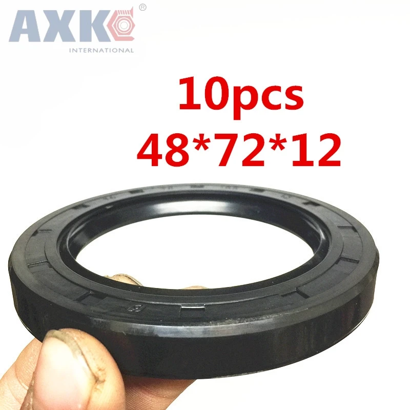 

AXK 10pcs TC48x72x12 Skeleton Oil Seal Seals high-quality Seals Radial shaft seals Nitrile rubber