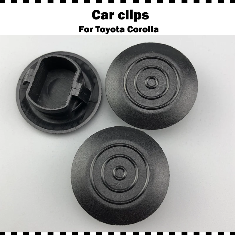 10Pcs Quality Car Plastic Bottom Side Skirts Hole Plugs Fasteners Set For Toyota Camry Corolla Highlander RAV4 Carlo Lacaille