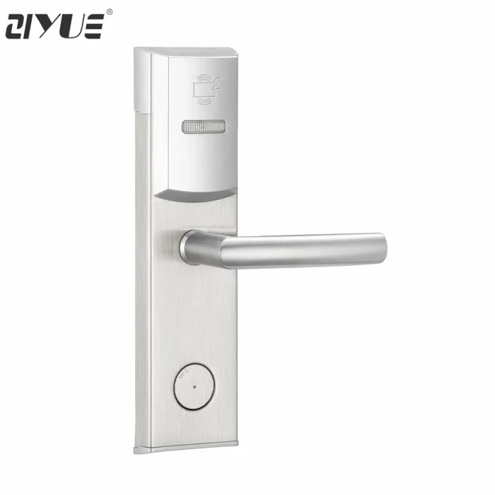 

ZIYUE RFID Keyless Hotel Card Door Lock Access Control with RFID Card Key and Management Software