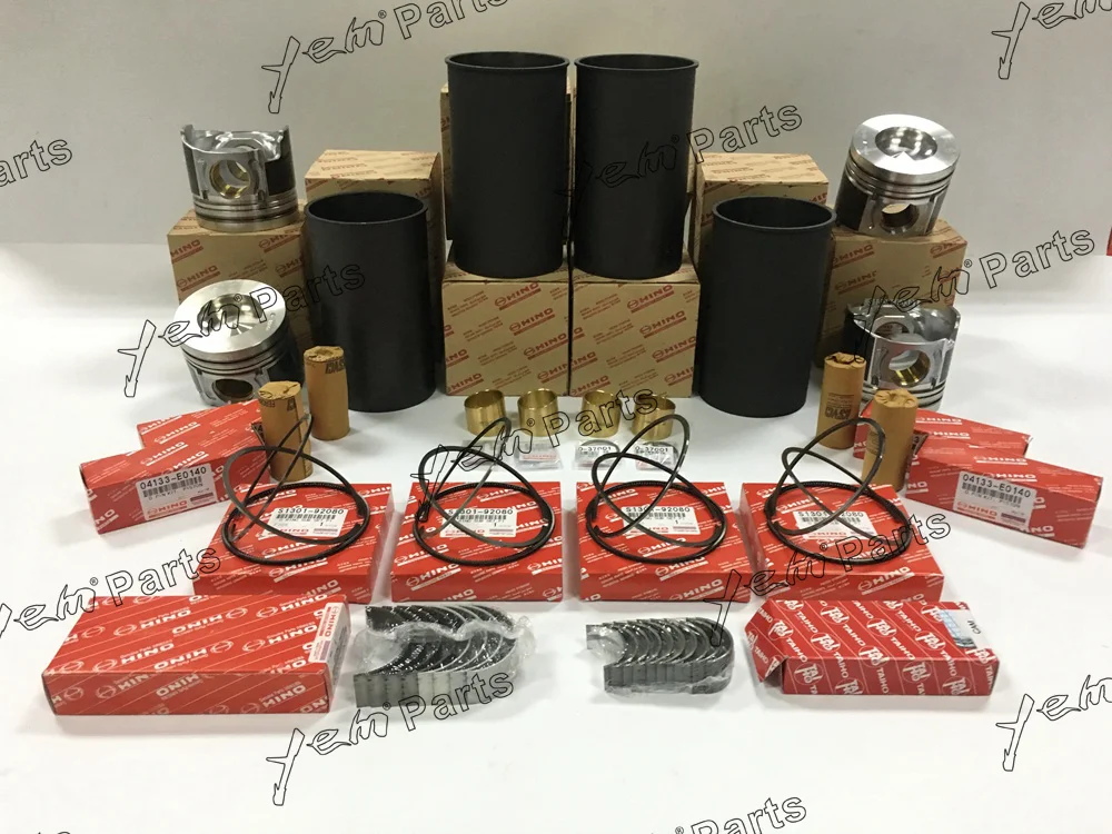 

For diesel engine parts J05E repair kit liner kit with bearings