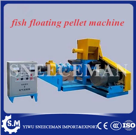 200-250kg/h High efficiency Fish food machine extrusion machine floating fish feed pellet machine mill