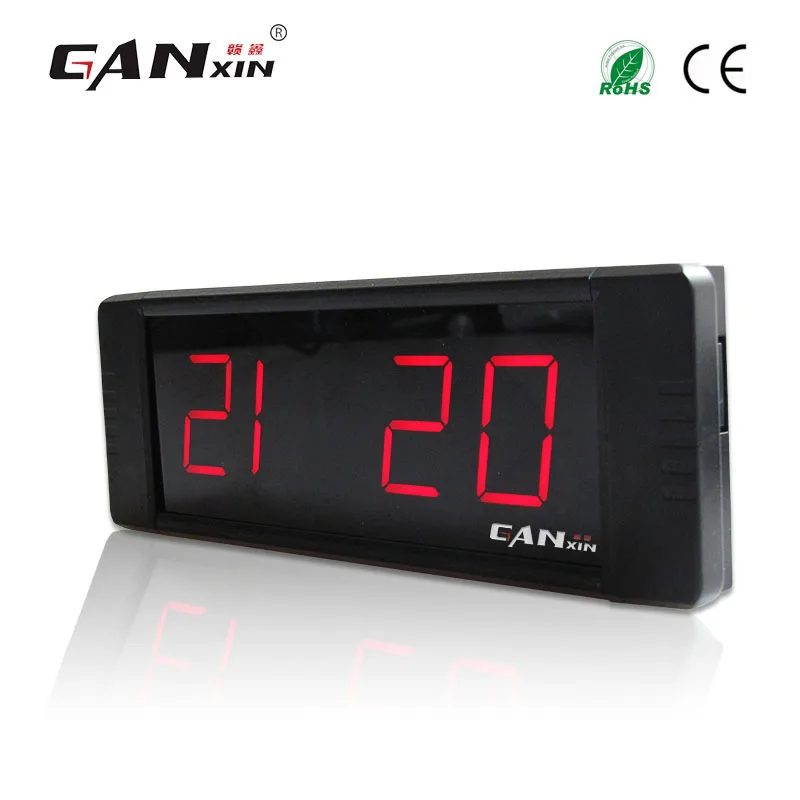 [Ganxin] for Electronic Digital Led Wall Clock Quieten Alarm Clock Office Timers Crossfit