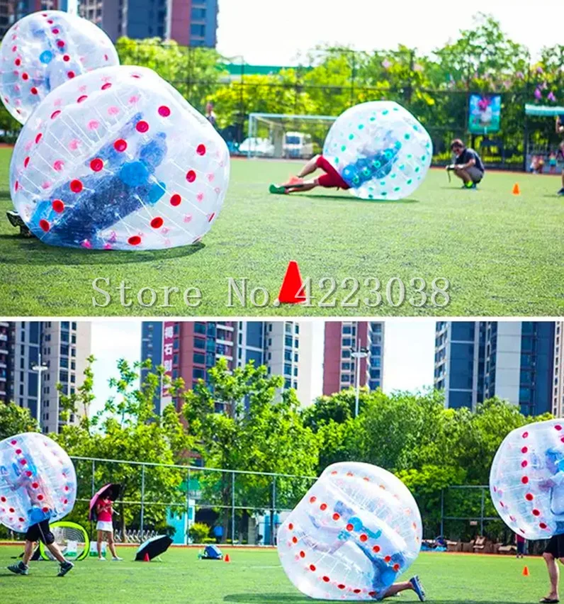 에어 버블 축구 0.8mm PVC 1.2M 1.5M 1.7M 에어 범퍼 볼 바디 Zorb 버블 볼 축구, 버블 축구 Zorb 볼 판매