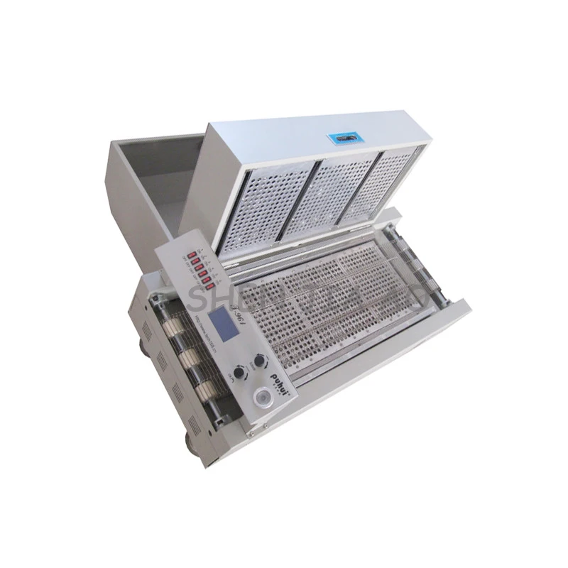 

Six - temperature channel reflow welder T961 infrared enhanced heat - air heating reflow soldering furnace 110/220V 1PC