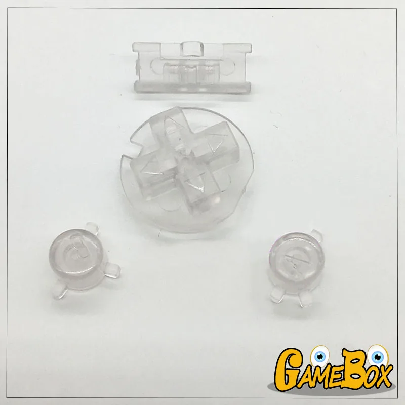Пластиковые кнопки включения и выключения клавиатуры для Gameboy цвет GBC цветные кнопки для GBC D колодки A B кнопки
