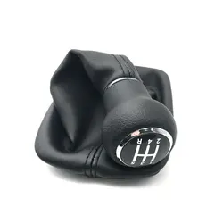 Car Gear Shift Knob 5 Speed 6 Gear With Gaitor For AUDI A6 C5 1997 1998 1999 2000 2001 2002 2003 2004 Car Styling