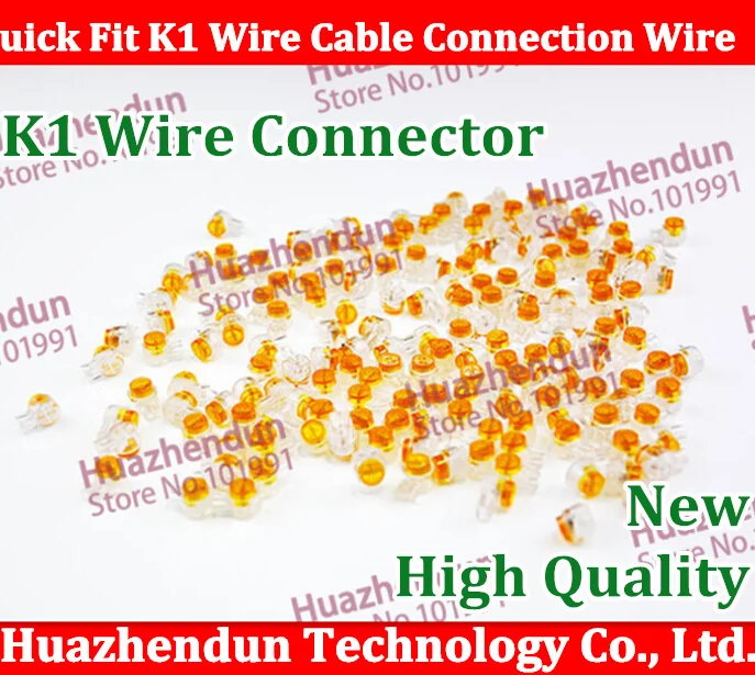 

5000pcs Free ship via EMS K1 Wire Cable Connection Wire Terminals Quick-Fit Splicing Head K1 For Telephone Cable