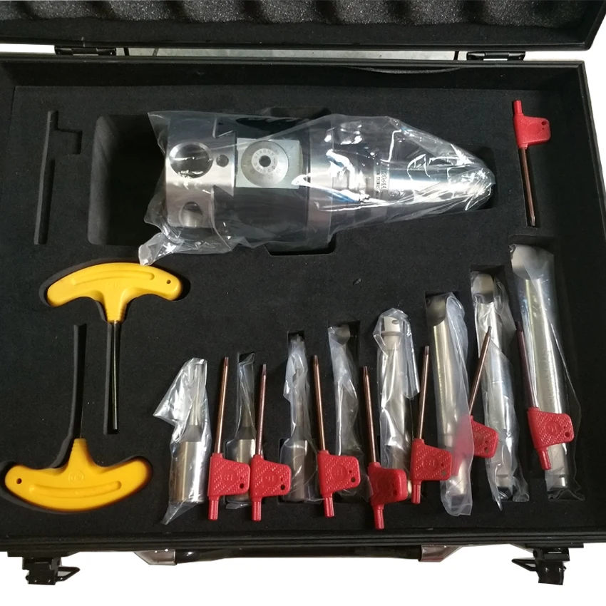 

discount BT40 NT40 SK40 R8 MT5 MT4 MT3 NBH2084 Boring Head System +8pcs 20mm Boring Bar rang 8-280mm Boring Tool Set