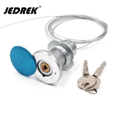 Cerradura de emergencia para puerta de garaje, cerradura de tracción con núcleo, cerradura de tracción de cable de acero para puerta de garaje automática