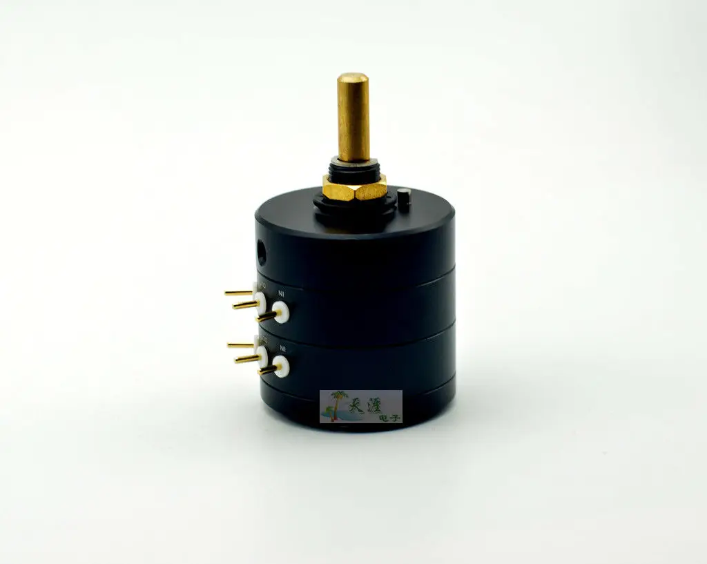 ZEROZONE  24-steps Two-channel KOA Resistor Volume Potentiometer 10K / 50K/100K L10-31