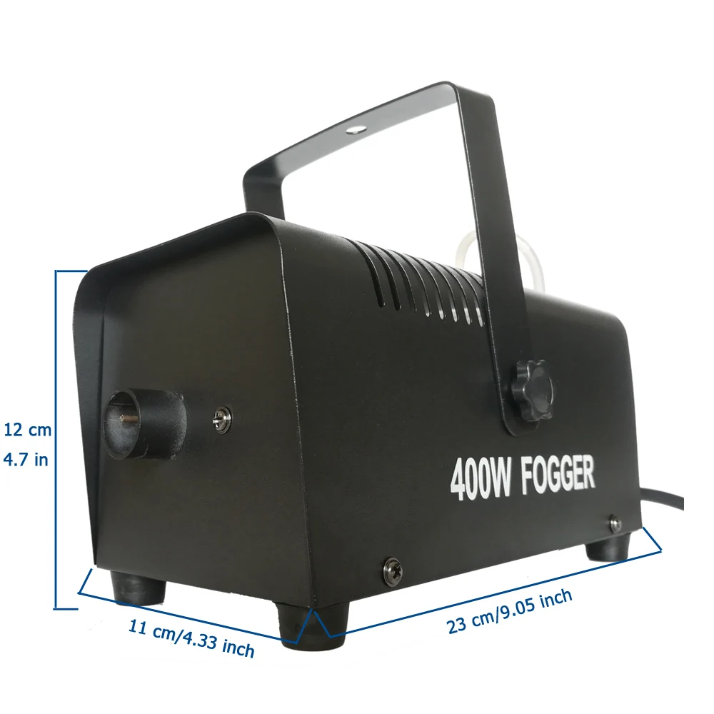 Stage Effect Fog Machine 400 Watt Fog Chiller With Wireless Remote Mini Portable Smoke machine Systems for KTV, Bar ,Club, Party