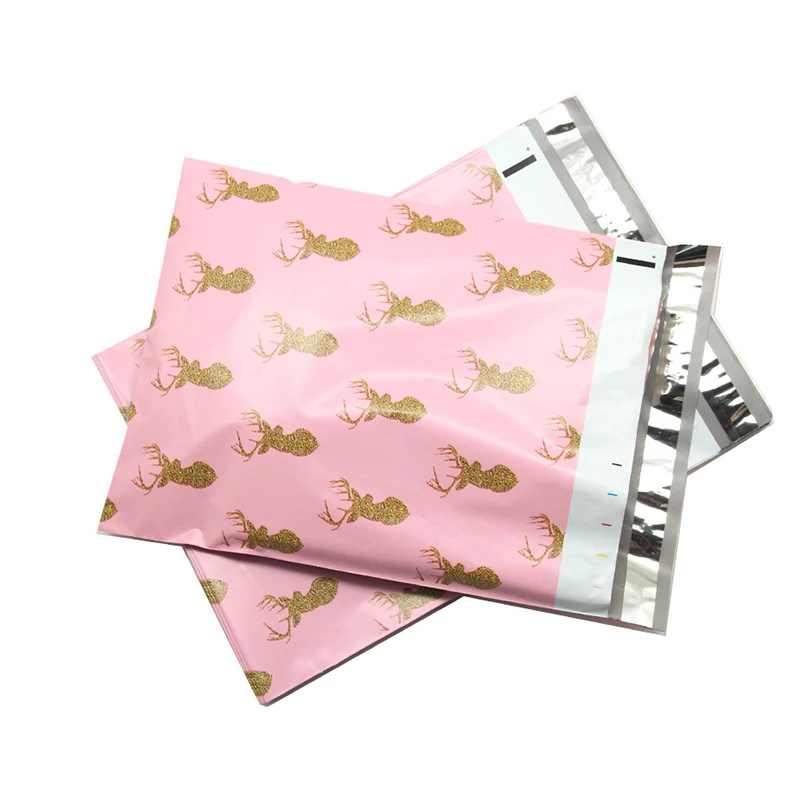 10PCS 10x13inch Printed Poly Mailer 25.4x33cm Colorful Totes Mix Pattern Poly Mailer Self Seal Envelopes Postal Shipping Bags