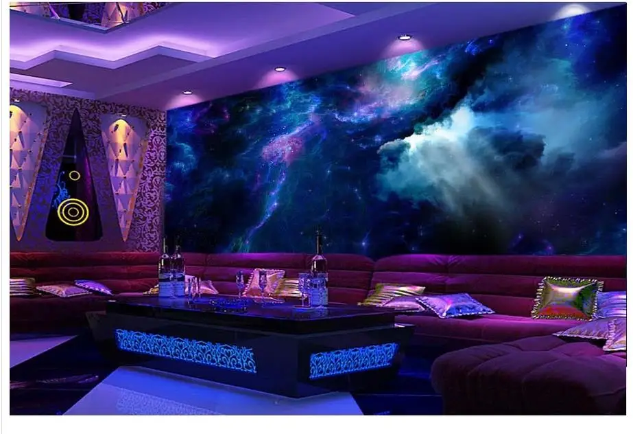 

3D Dream custom any size wallpapers KTV Background Wall 3d wall murals wallpaper custom mural wallpaper