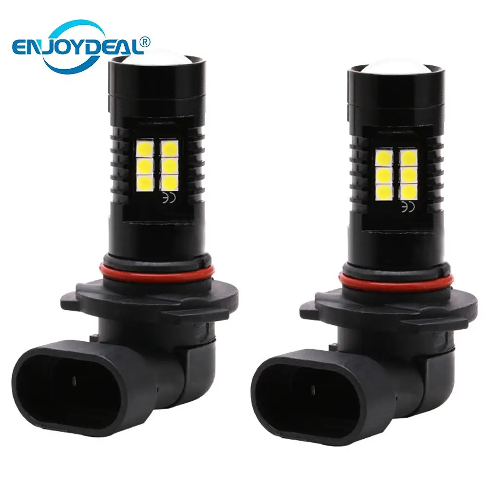 2pc Super Bright 9006 21LED Car DRL Turn Signal Light Reverse BrakeLight Lamp Bulb Auto Fog Lamps