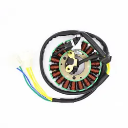 Motorcycle 5 Wire 18 Poles For Suzuki GS125 GN125 GS GN 125 125cc Magneto Stator Coil Generator Spare Parts