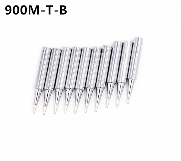 SZBFT 10pcs Solder Soldering Iron Tip 900M-T-B welding tips for Hakko Soldering Rework Station Tool