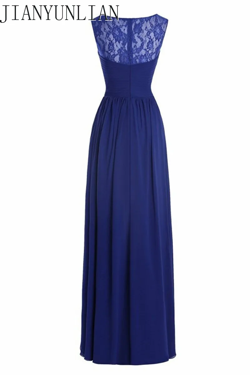 Evening Gowns Dresses Vestido Festa Longo Royal Blue Evening Dresses Cheap Long Prom Party Gowns