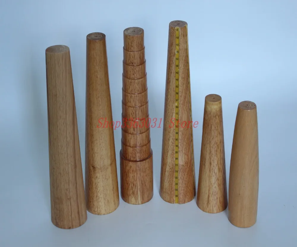 

Hard Wood Oval Round Bracelet Sizing Bangle Mandrel Wire Wrapping Tool