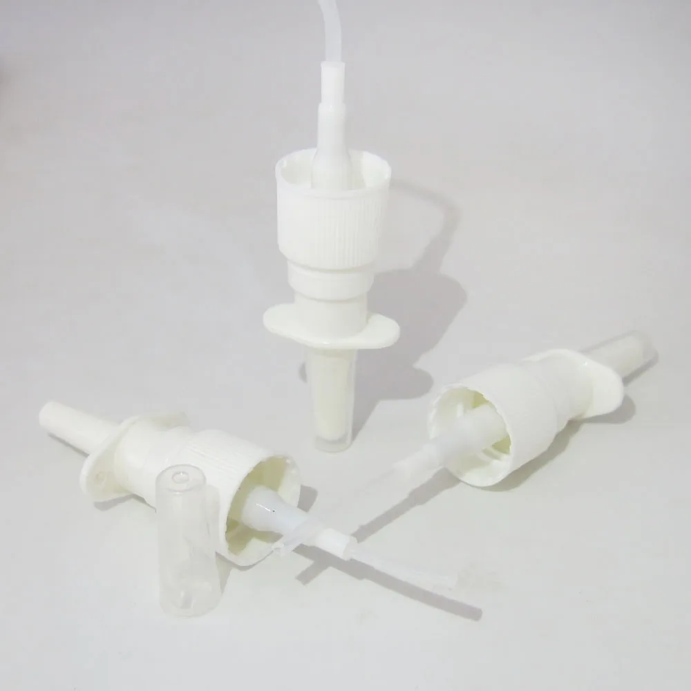 100x10ml กลางแจ้งพลาสติก PET สเปรย์จมูก Bottle10cc มินิน่ารัก Mist จมูกพลาสติก Atomizer 100pcs