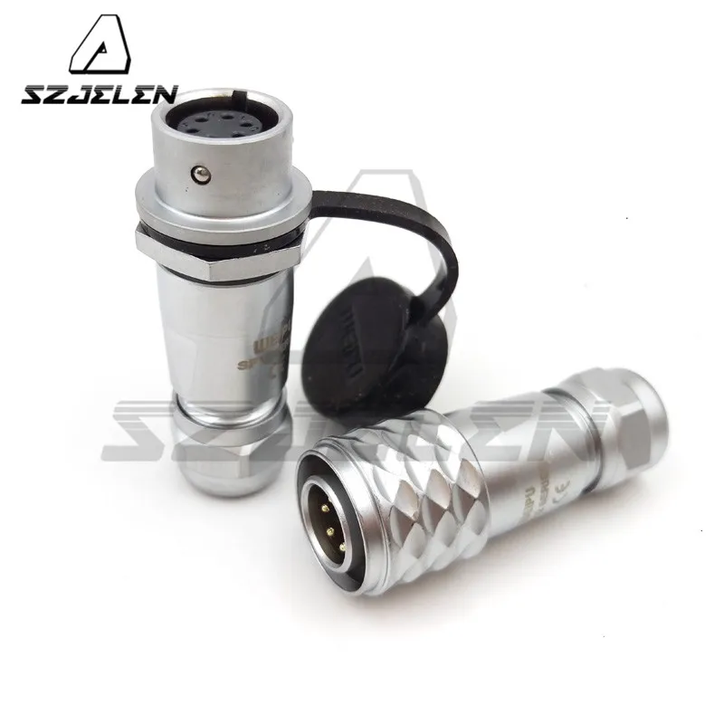 

Original WEIPU SF12 ,6 pin Automotive Waterproof Connector , Electrical, Medical Equipment Connector Plug Socket