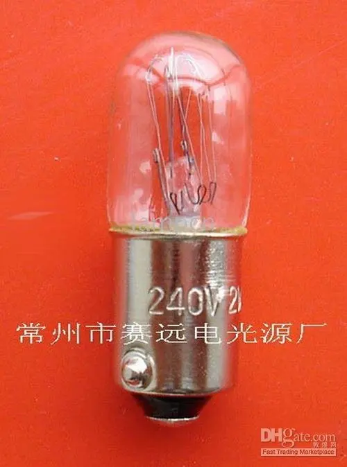 

ba9s 10x28 240v 2w a127 GOOD! miniature bulbs