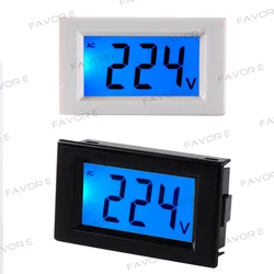 D85 AC Panel Meter LCD display blue backlight Digital Voltage meter tester Voltmeter range AC 80-500V